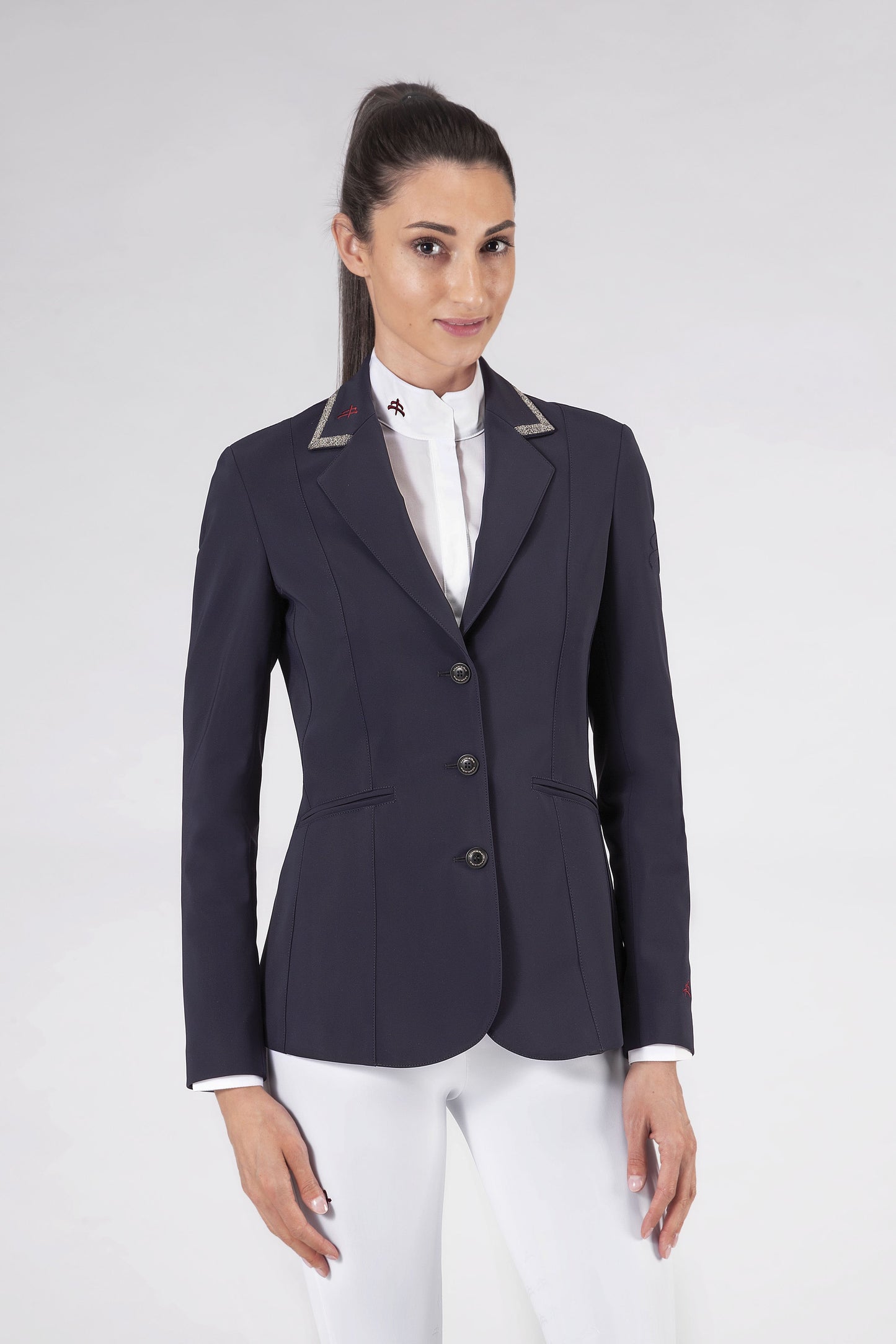 Lady horse riding jacket tech fabric, model ALTEA PREMIUM