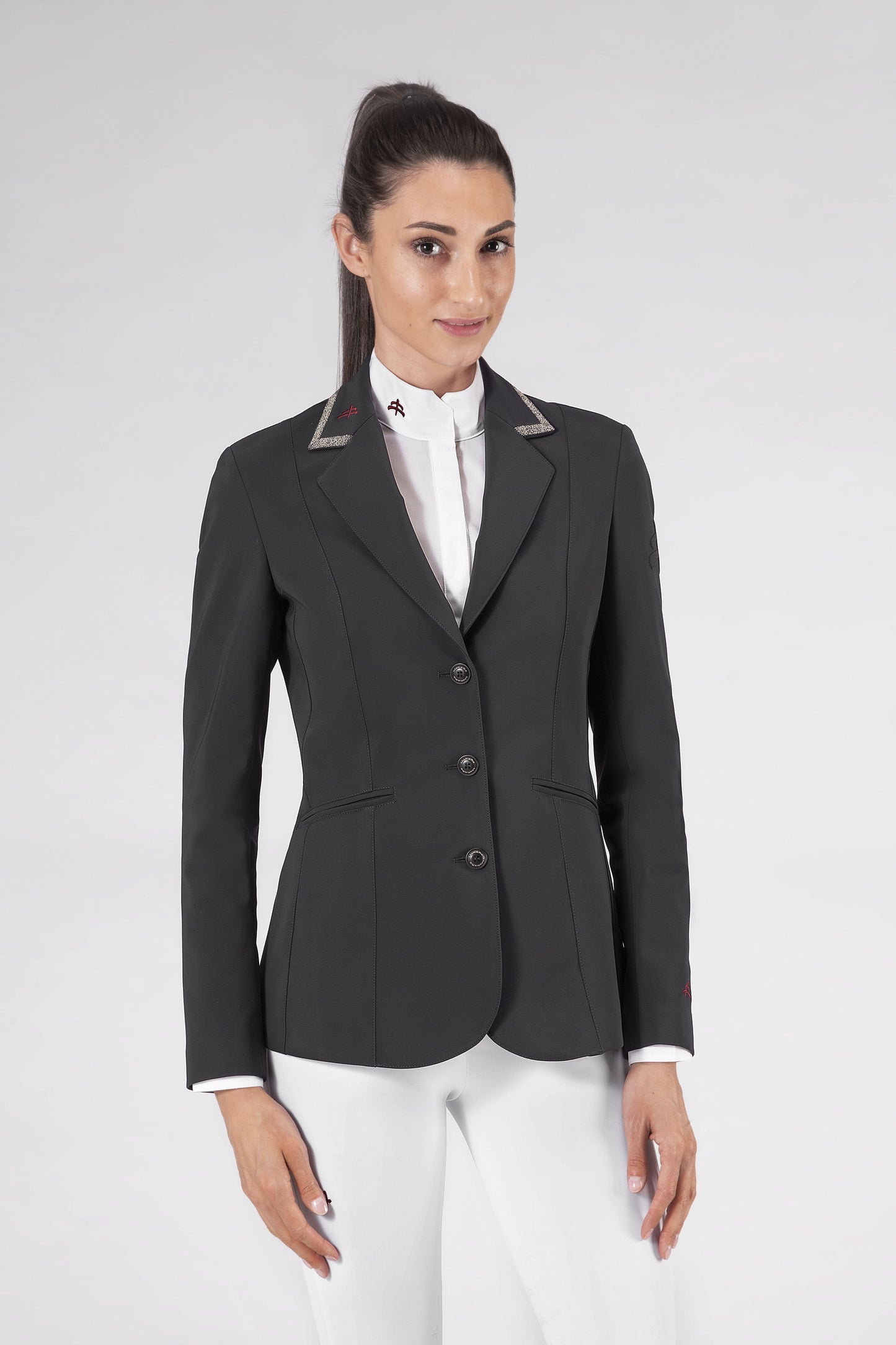 Lady horse riding jacket tech fabric, model ALTEA PREMIUM