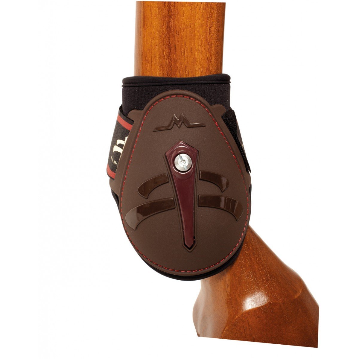fetlock | young horse | Fetlock boots protection | Makebe | Horse accessories | Technical | riding accessories | equestrian | tendons protection | riding | brown | chocolate |